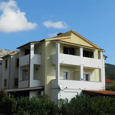 Apartments Miljenka Baška Exterior foto